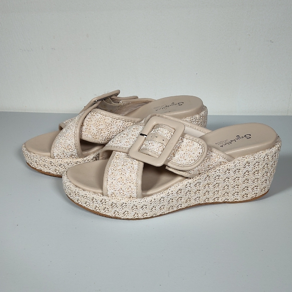 Seychelles Calli platform buckle strap sandals 9